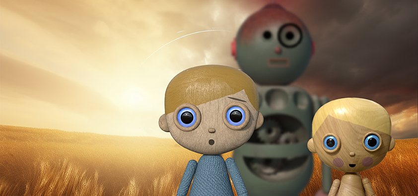 Mateo, Luca, and Bumblebolt