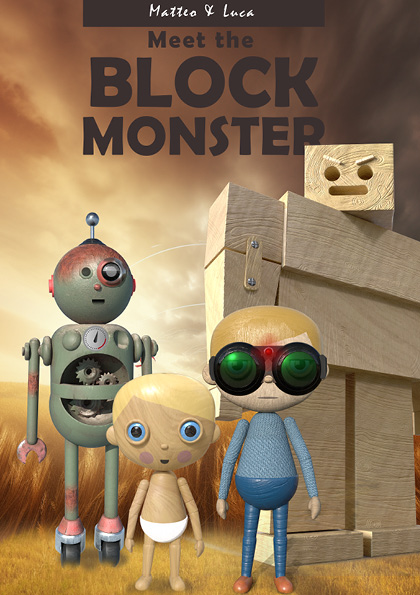 Cover of 'Matteo & Luca: Meet the Block Monster'
