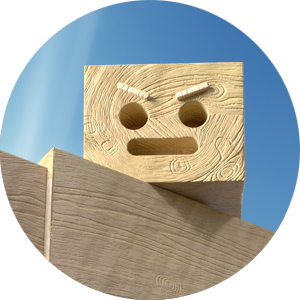 Portrait of Block Monster